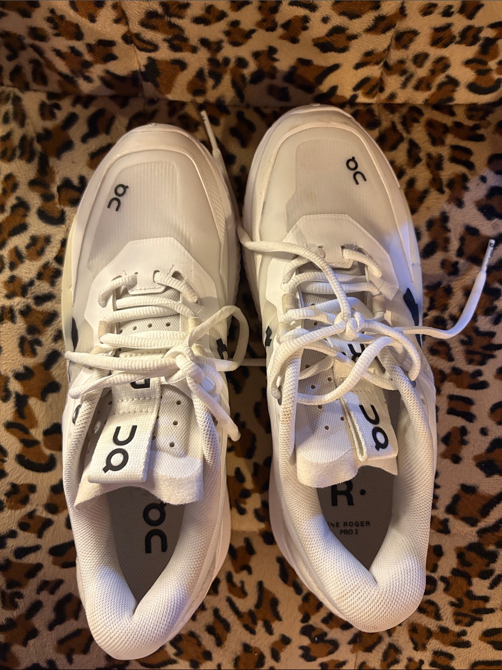 The Roger Pro 2 White Sneakers